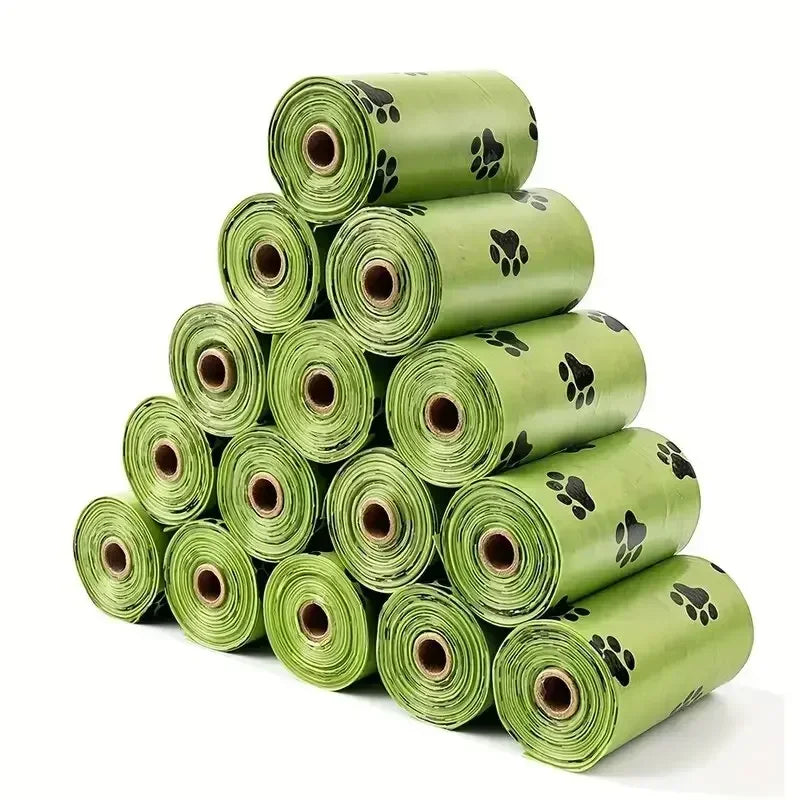 Bolsas de basura biodegradables para excrementos de mascotas aromáticas