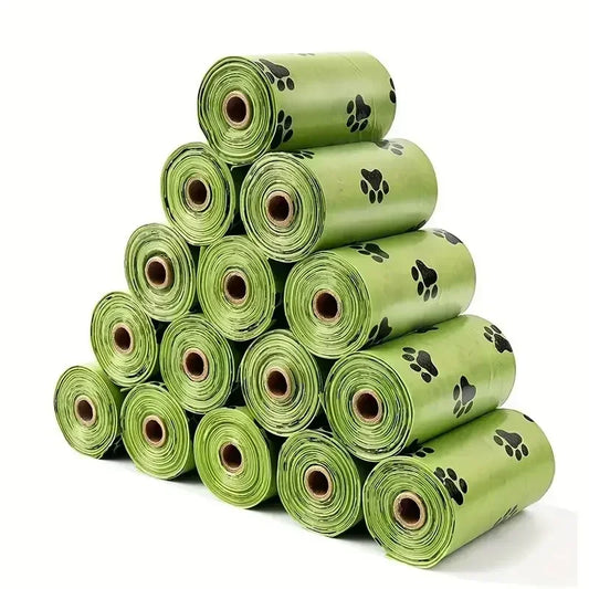 Bolsas de basura biodegradables para excrementos de mascotas aromáticas