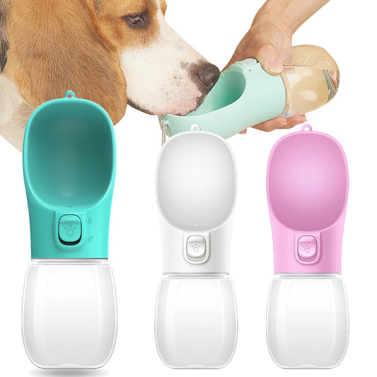 Dispensador de agua portátil para perros pequeños y grandes desde 300 ml