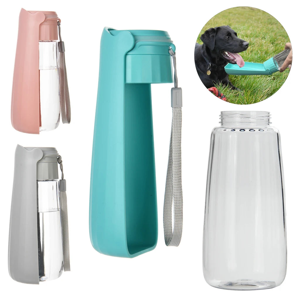 Dispensador de agua portátil de exteriores para perros pequeños y grandes