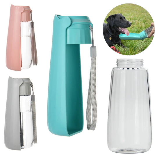 Dispensador de agua portátil de exteriores para perros pequeños y grandes