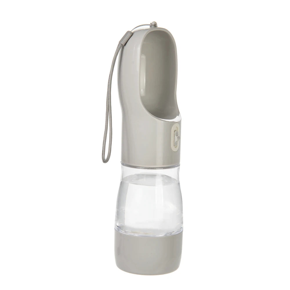 Dispensador de agua y comida portátil para perros 2 en 1