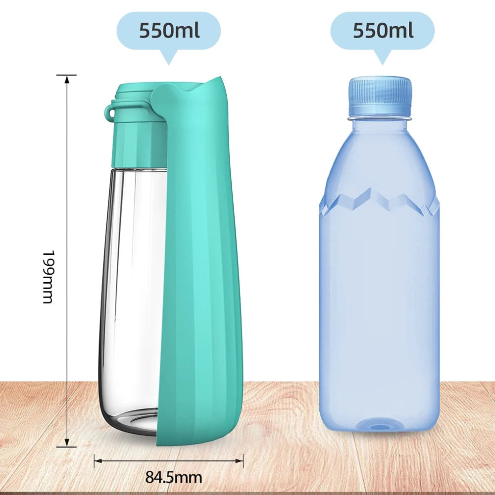 Dispensador de agua portátil de exteriores para perros pequeños y grandes