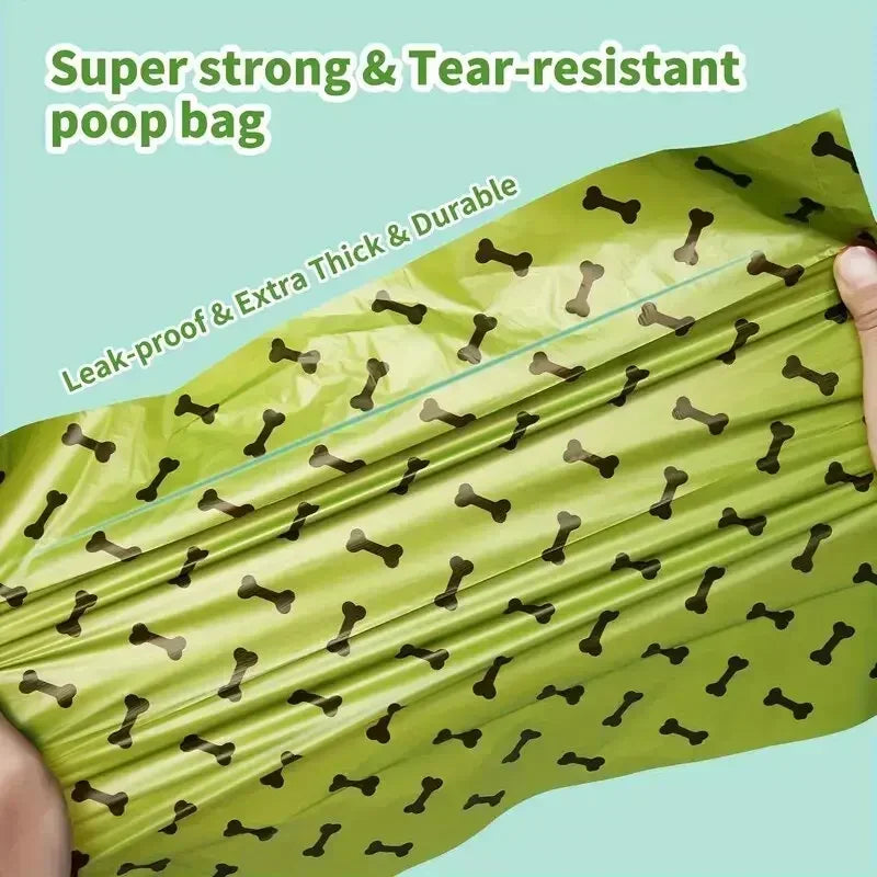 Bolsas de basura biodegradables para excrementos de mascotas aromáticas