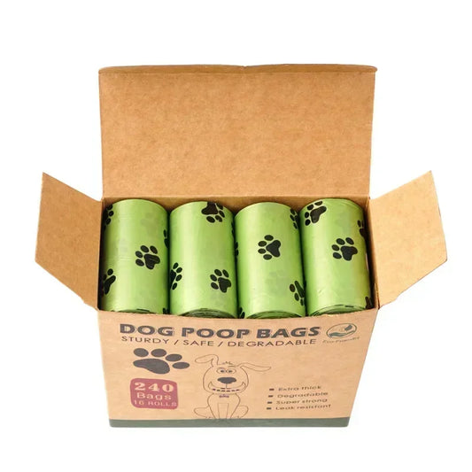 Bolsas de basura biodegradables para excrementos de mascotas aromáticas