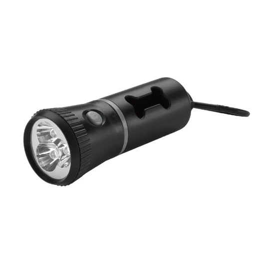 Dispensador de bolsas para excrementos de perro con luz LED